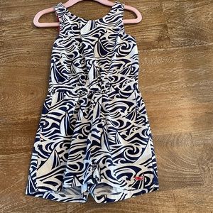 Vineyard Vines for Target Size 2T Navy and White Romper
